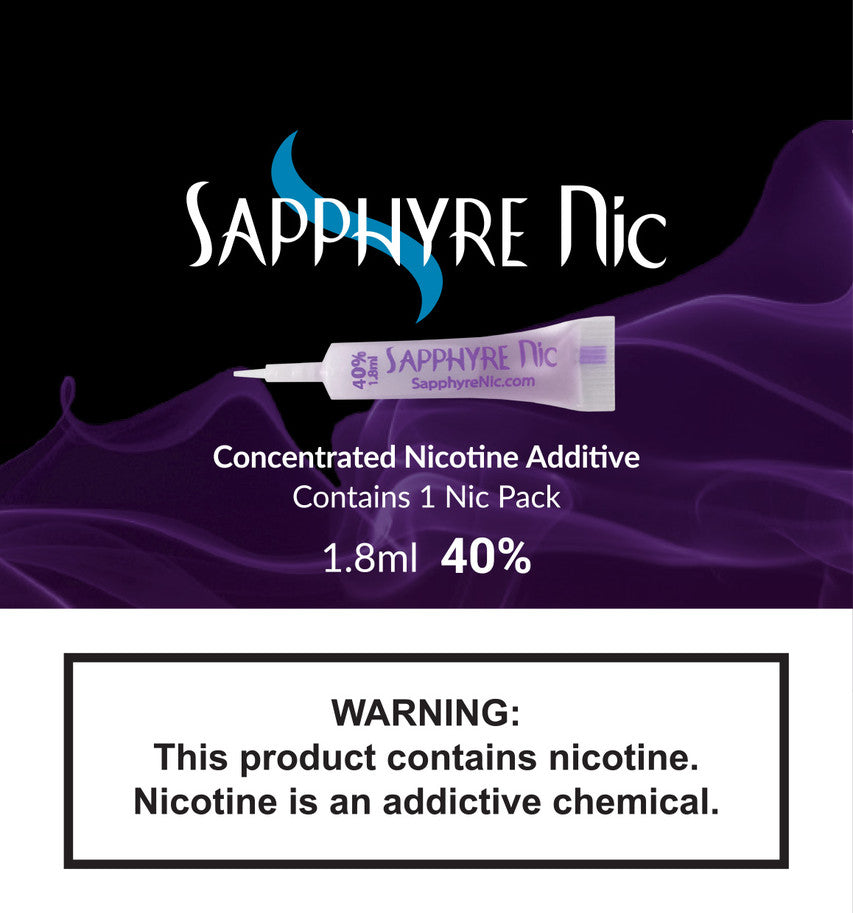 Sapphyre Nic -40% Liquid additive Purple