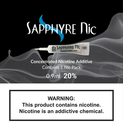 Sapphyre Nic -20% Liquid Additive BLUE